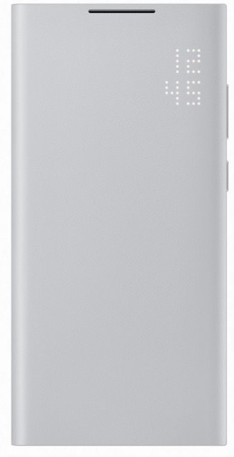 Samsung Flipové pouzdro LED View pro Samsung Galaxy S22 Ultra Light Gray
