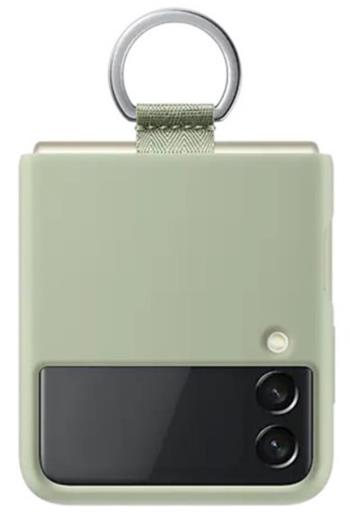 Samsung Silikonový kryt s držákem Z Flip3 Olive