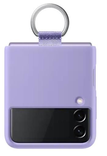 Samsung Silikonový kryt s držákem Z Flip3 Lavender