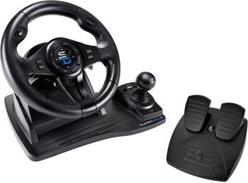 SUPERDRIVE Sada volantu, pedálů a řadící páky GS550/ PS4/ Xbox One/ Xbox Series X/S / PC