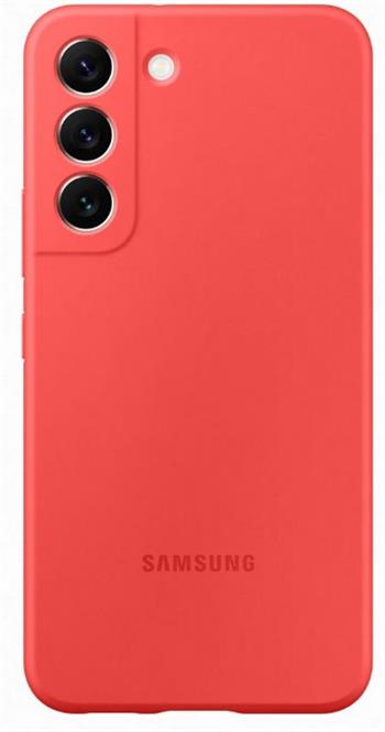 Samsung Silikonový zadní kryt pro Samsung Galaxy S22+ Coral