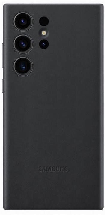 Samsung Leather Case Galaxy S23 Ultra, Black