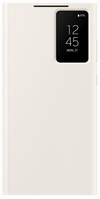 Samsung Smart View Wallet Case Galaxy S23 Ultra, Cream