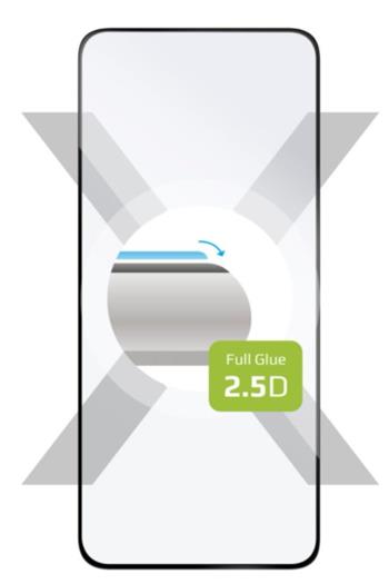 Ochranné tvrzené sklo FIXED Full-Cover pro Xiaomi Redmi Note 11S 5G, lepení přes celý displej, černé