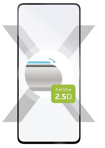 Ochranné tvrzené sklo FIXED Full-Cover pro Xiaomi Redmi Note 12 Pro 5G, lepení přes celý displej, černé