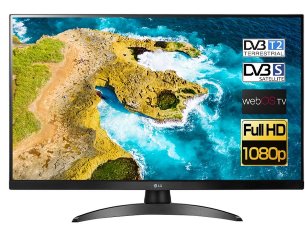 LG 27TQ615S-PZ IPS webOS / 1920x1080 /8 bit/ 1000:1 / 250cd / 2xHDMI / Wifi / DVB-T/T2/DVB-C/DVB-S/S2 /DO černý