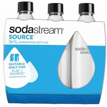 SODASTREAM Lahev FUSE 3Pack 1l černá