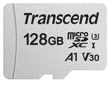 Transcend 128GB microSDXC 300S UHS-I U3 V30 A1 3D TLC, Class 10