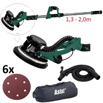 ASIST AE3S80 Bruska na sádrokarton 800W s teleskopickou tyčí