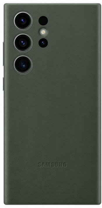 Samsung Leather Case Galaxy S23 Ultra, Green