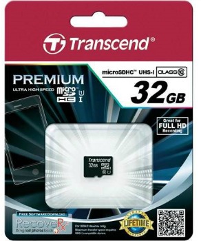 Transcend Micro SDHC UHS-I karta 32GB Class 10